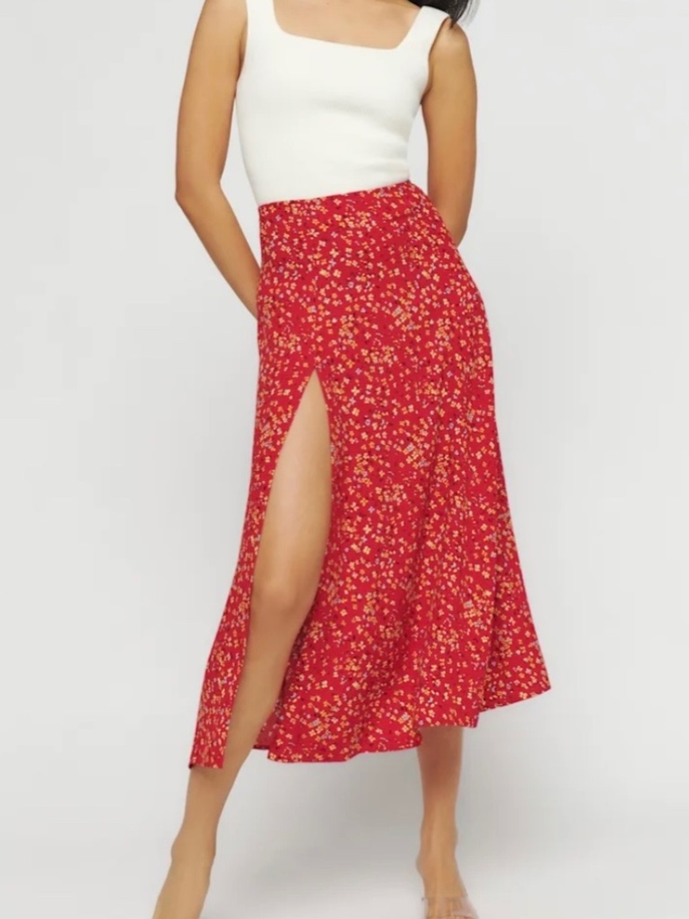 Reformation Zoe Skirt Baila - Size 0